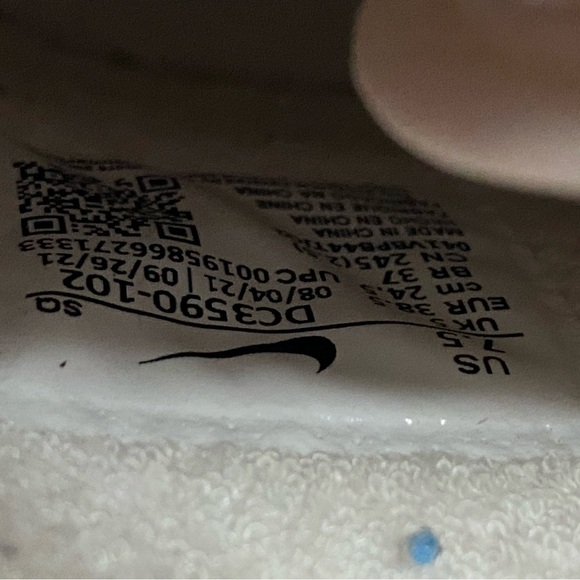 Nike Air Force 1 Sculpt Women's Sail Platform Sneakers size: 7.5 DC3590-102 - Picture 6 of 6